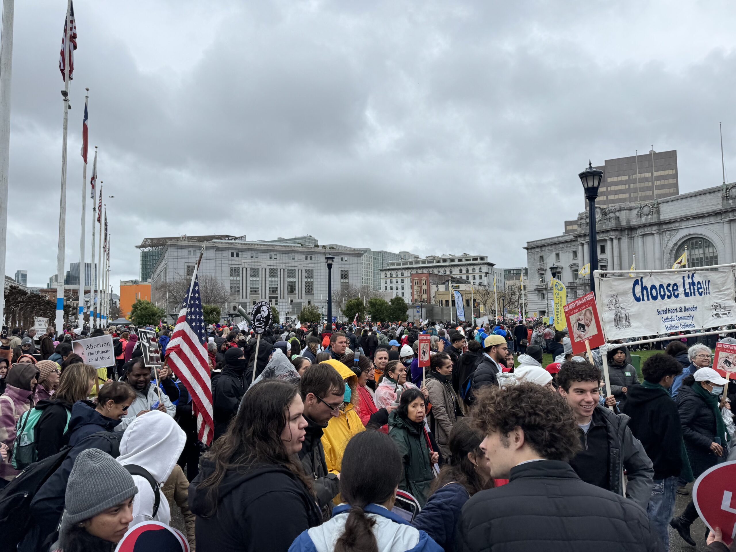 Right to Life community gathering